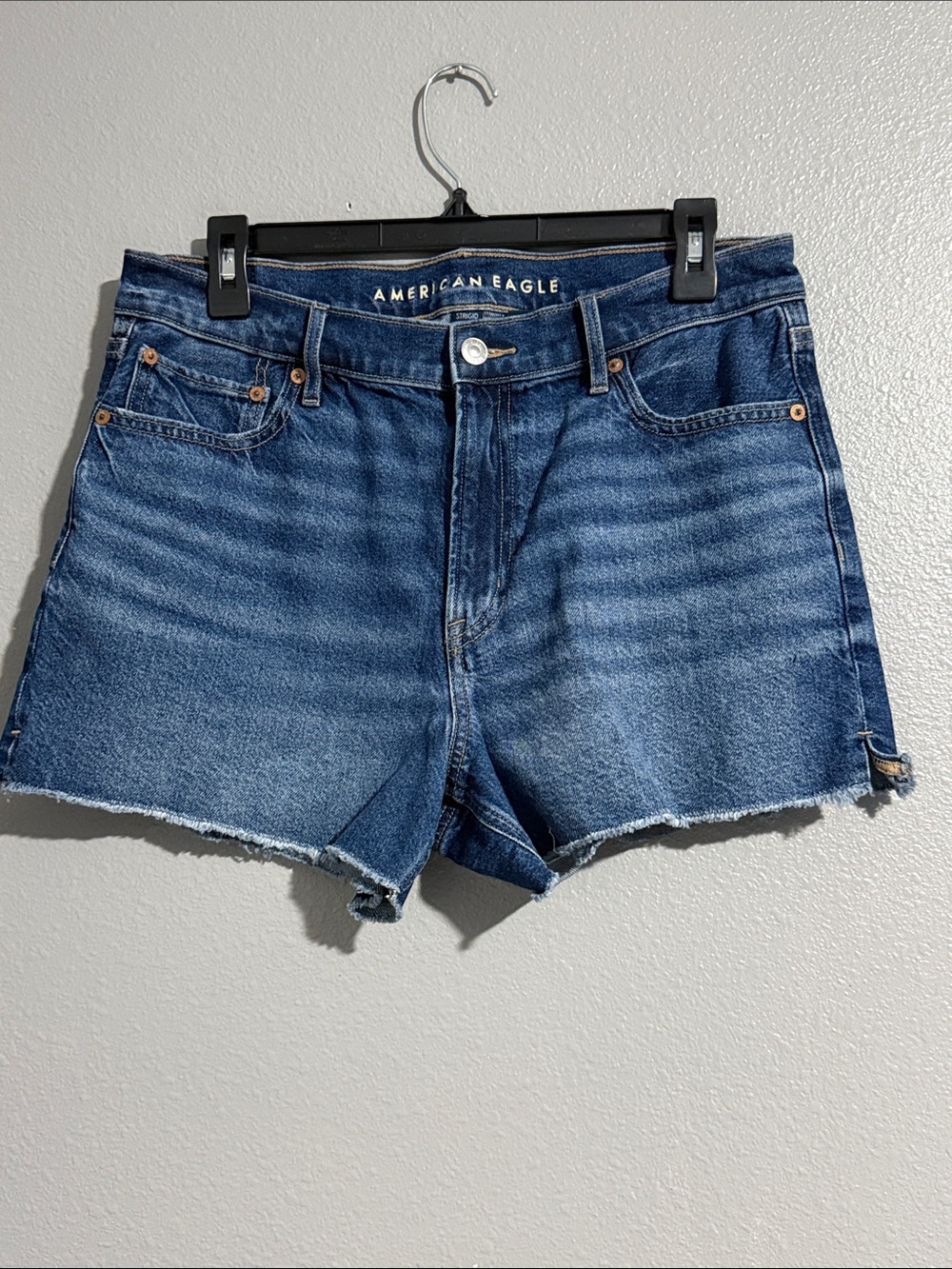 American Eagle Outfitters Women's Denim Cutoff Shorts in Blue
